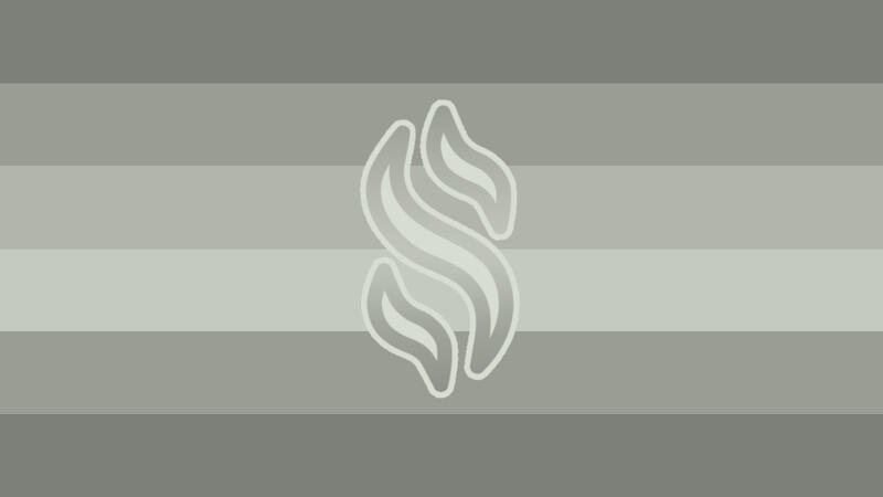 Dust: A flag representing individuals of any dynamic with a scent of dust.